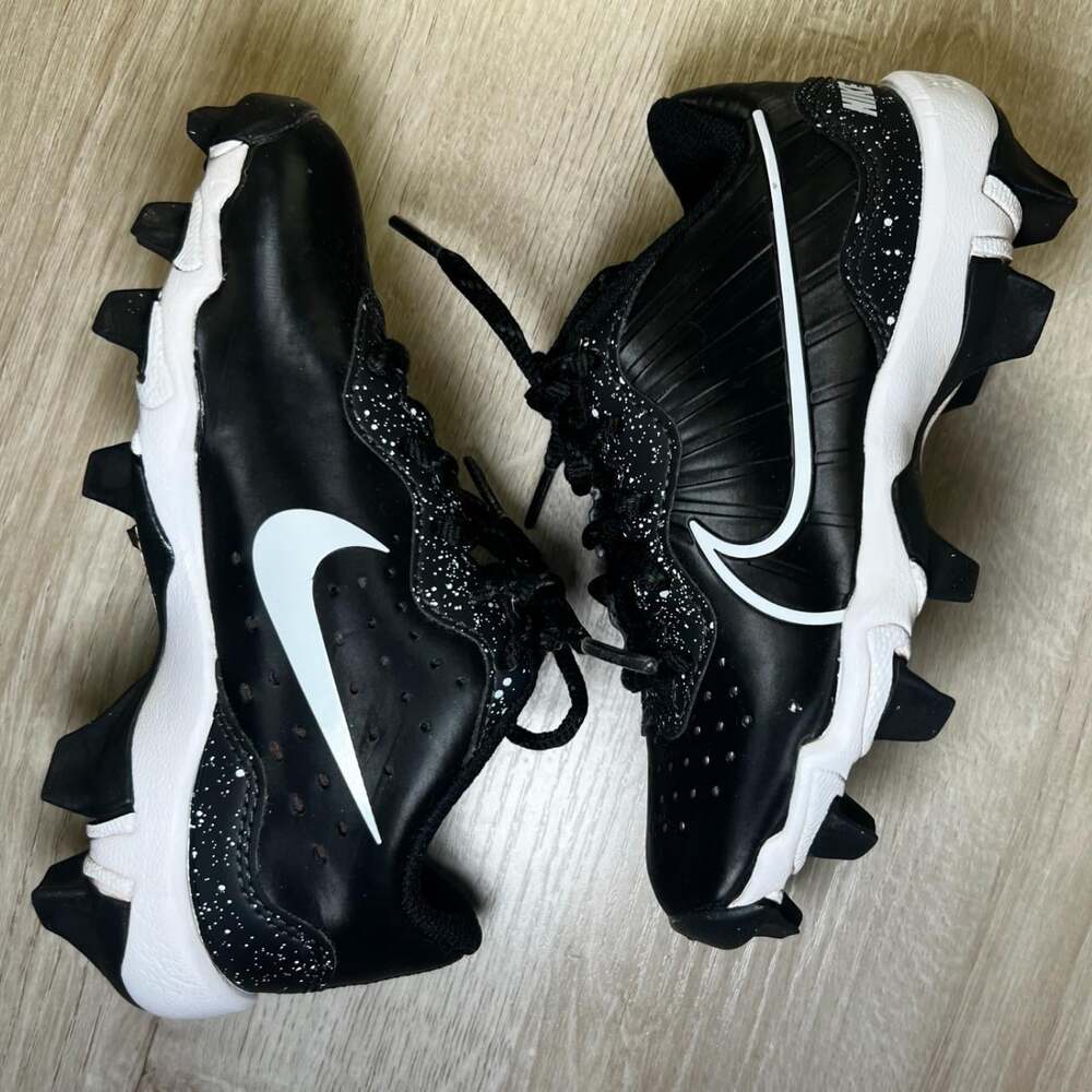 Nike Alpha Huarache 4 Keystone Baseball Cleats | Kids 11C